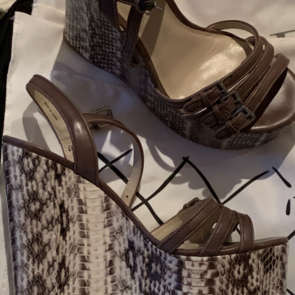 High platform sandals